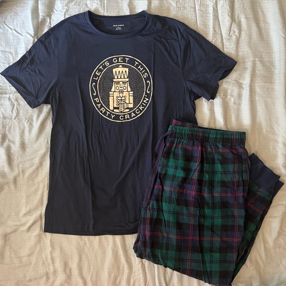 Old Navy Other - Old Navy Nutcracker and Plaid Christmas PJs